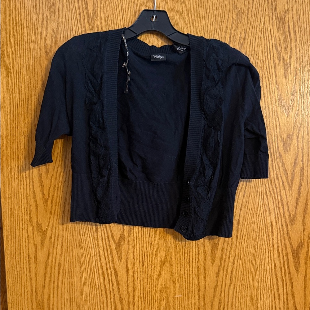 Vanity Black Cardigan
